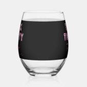 30 Jahre Party mit mir Weinglas Ohne Stiel (Links)