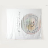 30 Jahre Pearl Foto Stand Hintergrund Wandteppich (Vorderseite (Horizontal))