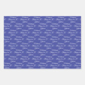 30 Jahre Pink Lavender 30. Geburtstag Geschenkpapier Set (Vorderseite 3)