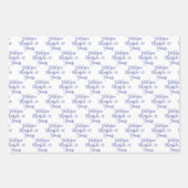 30 Jahre Pink Lavender 30. Geburtstag Geschenkpapier Set (Vorderseite 2)