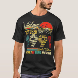 30 Jahre Vintager Oktober 1991 Männer Frauen 30. T-Shirt