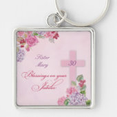 30. Jahrestag des religiösen Lebens katholische Nu Schlüsselanhänger (Vorne)