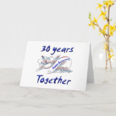 30. Jahrestag Karte (Gelbe Blume)