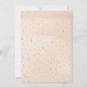 30. Jahrestag Pearl Themed Einladung (Rückseite)