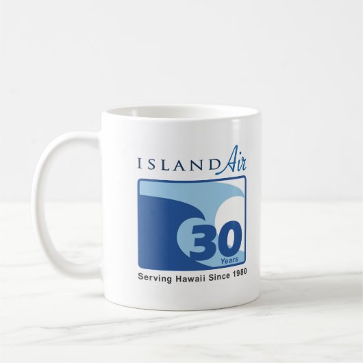 30. Jahrestags-Tasse Kaffeetasse (Links)