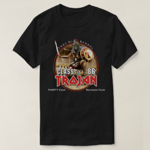 30-jähriger Eddie auf dunklen Kleidern T-Shirt