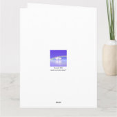 30-jähriges Pearl Hearts Tall Big Karte (Rückseite)