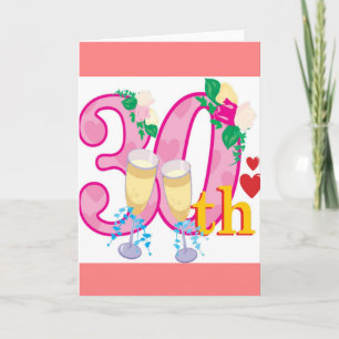30. Jubiläum Karte