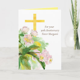 30. Jubiläum Nun Religious Life Christlich Karte