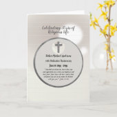 30. Jubiläum Ordination Priest - JEDER Klerus Karte (Gelbe Blume)