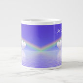 30. Jubiläum Pearl Hearts Jumbo-Tasse (Vorderseite)