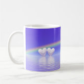 30. Jubiläum Pearl Hearts Kaffeetasse (Links)