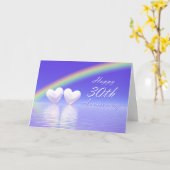 30. Jubiläum Pearl Hearts Karte (Gelbe Blume)