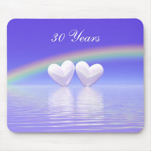30. Jubiläum Pearl Hearts Mousepad (Vorne)