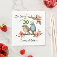 30. Jubiläum Personalisiert Napkins
