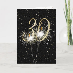 30. Jubiläumsfunkler Karte
