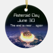 30. Juni Keramik Ornament (Vorne)