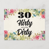 30 Kokette Postkarte (Vorderseite)