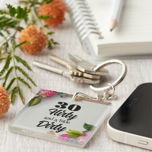 30 Koketter Schlüsselanhänger (Vorderseite rechts)