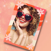 30 Kokettes Retro-Foto Einladung