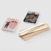 30 Kokettes und Personalisiertes Foto Fächer (Non-assembled)