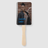 30 Kokettes und Personalisiertes Foto Fächer (Rückseite)