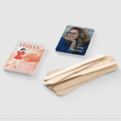 30 Kokettes und Personalisiertes Foto Fächer (Non-assembled)