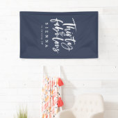 30-köpfiges Geburtstagsbanner Banner (Insitu)