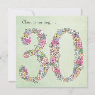 30. Ladys Geburtstagsparty - individuelle Einladun Einladung