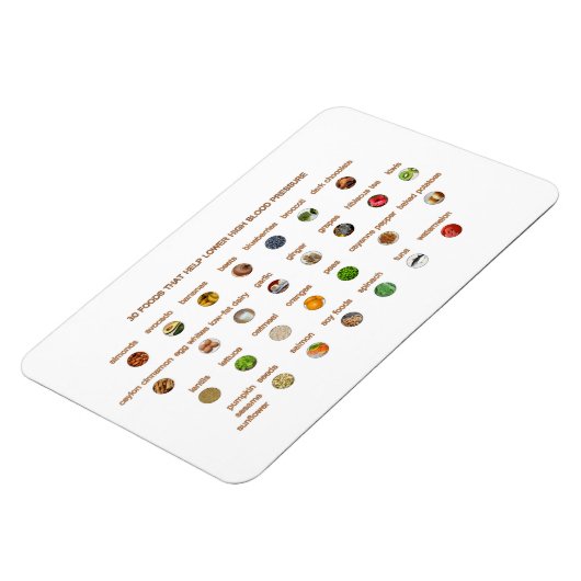 30 Lebensmittel tragen natürlich zur Senkung eines Magnet (Linke Seite)