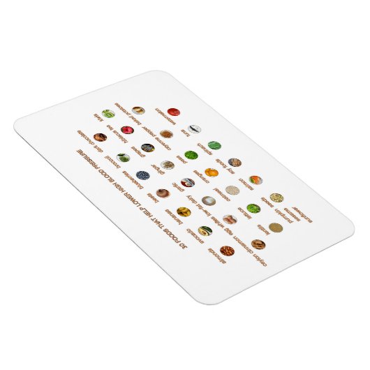 30 Lebensmittel tragen natürlich zur Senkung eines Magnet (Rechte Seite)