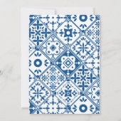 30. mediterrane italienische Lemon Geburtstag Einladung (Rückseite)