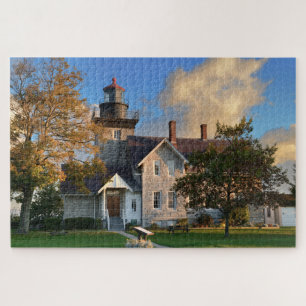 30 Mile Point Lighthouse am Ontariosee Puzzle