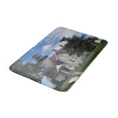 30 Mile Point Lighthouse bathmat Badematte (Schrägansicht)
