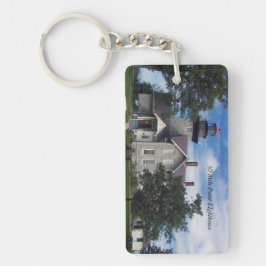 30 Mile Point Lighthouse Schlüsselkette Schlüsselanhänger