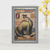 30 mit Gertie! Karte (Gelbe Blume)