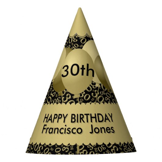 30. PARTYHÜTCHEN (Vorderseite)