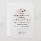 30. Pearl Wedding Anniversary Nautilus Muschel Einladung (Vorderseite)