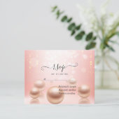 30. Pearl Wedding Jubiläum RSVP Karte (Stehend Vorderseite)