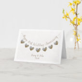 30. Pearl Wedding Jubiläumsausweis Karte (Gelbe Blume)