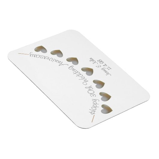 30. Perlenhochzeit-Geschenk Magnet (Rechte Seite)