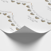 30. Perlenhochzeit Geschenkpapier (Ecke)