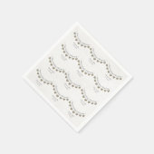 30. Perlenhochzeit Serviette (Ecke)