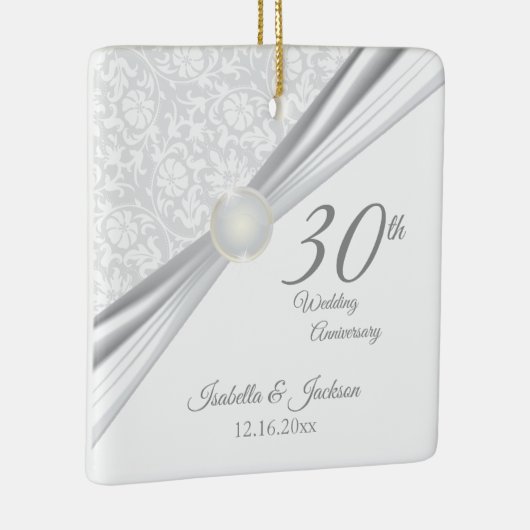 30. Perlenjubiläum Keramikornament (Rechts)