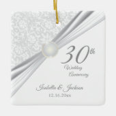 30. Perlenjubiläum Keramikornament (Vorderseite)