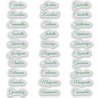 30 Personalisierte Party Favor Name für Geschenke Aufkleber