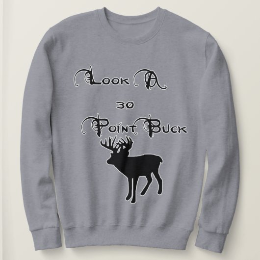 30 Punkte Buck Sweatshirt (Design vorne)