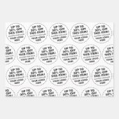 30% Rabatt auf den Verkauf von Bulk Buy Custom HAL Geschenkpapier Set (Vorderseite)