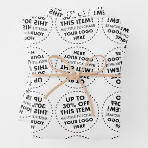 30% Rabatt auf MIRROR-TILING Geschenkpapier Set