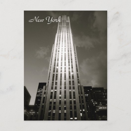 30 Rockefeller Plaza Postkarte (Vorderseite)